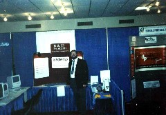 Dan Dorrough; Jobs; R and D Systems; Demonstrating InfoTemp at Conference